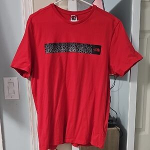 The North Face Men's Vibrant Red Tee